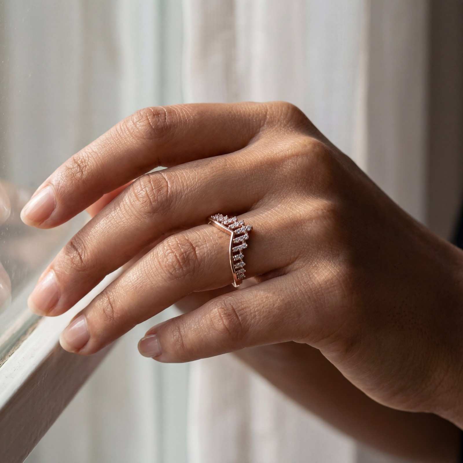 Silver Adjustable Nova Ring product image 5