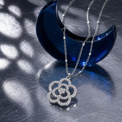 Silver Oria Bloom Pendant product image 7