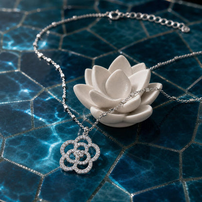 Silver Oria Bloom Pendant product image 3