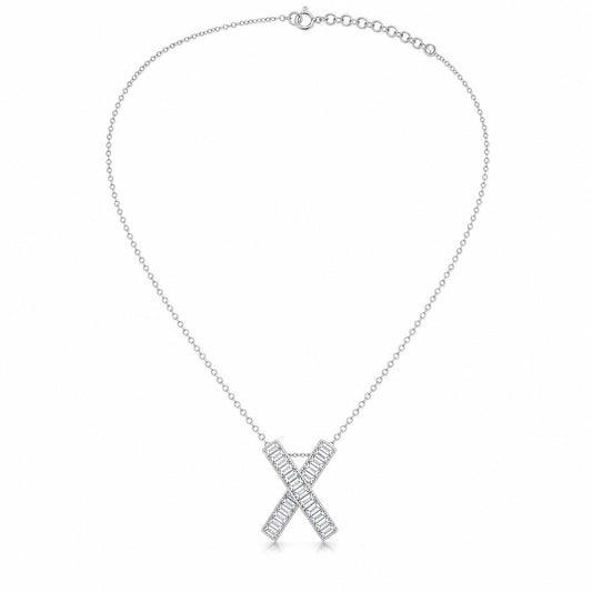 Silver Prism Cross Pendant product image 1
