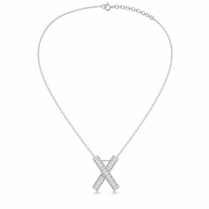 Silver Prism Cross Pendant product image 1