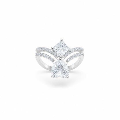 Silver Radiant Duo Ring product image 1