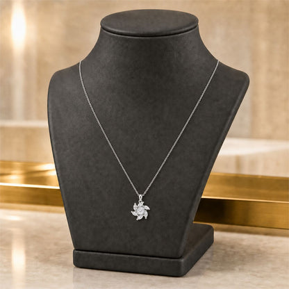 Silver Sea Turtle Charm Pendant product image 6