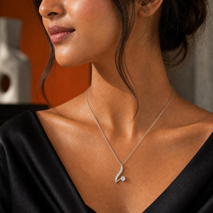 Silver Seraph Curve Pendant product image 6