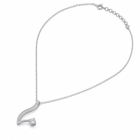 Silver Seraph Curve Pendant product image 2