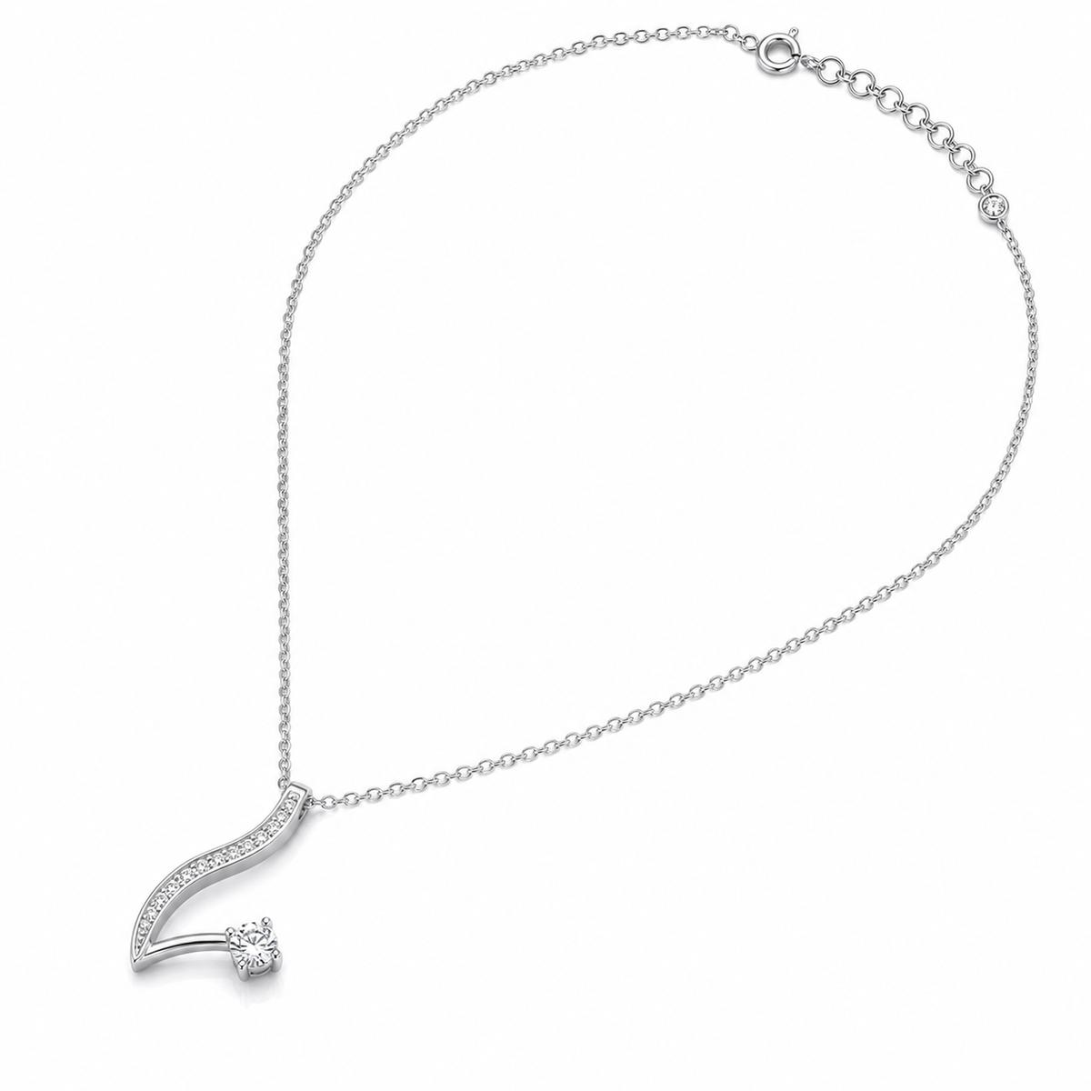 Silver Seraph Curve Pendant product image 2