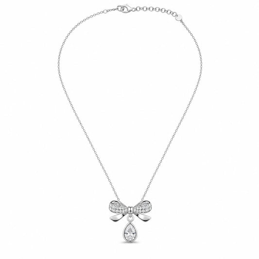 Silver Seraphina Bow Drop Pendant product image 1