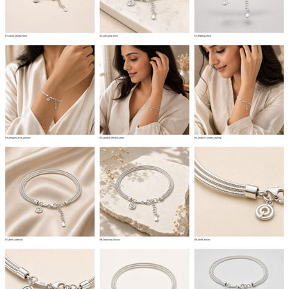 Silver Serena Coil Bracelet product image 13
