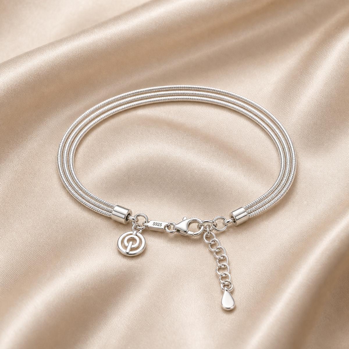 Silver Serena Coil Bracelet product image 7