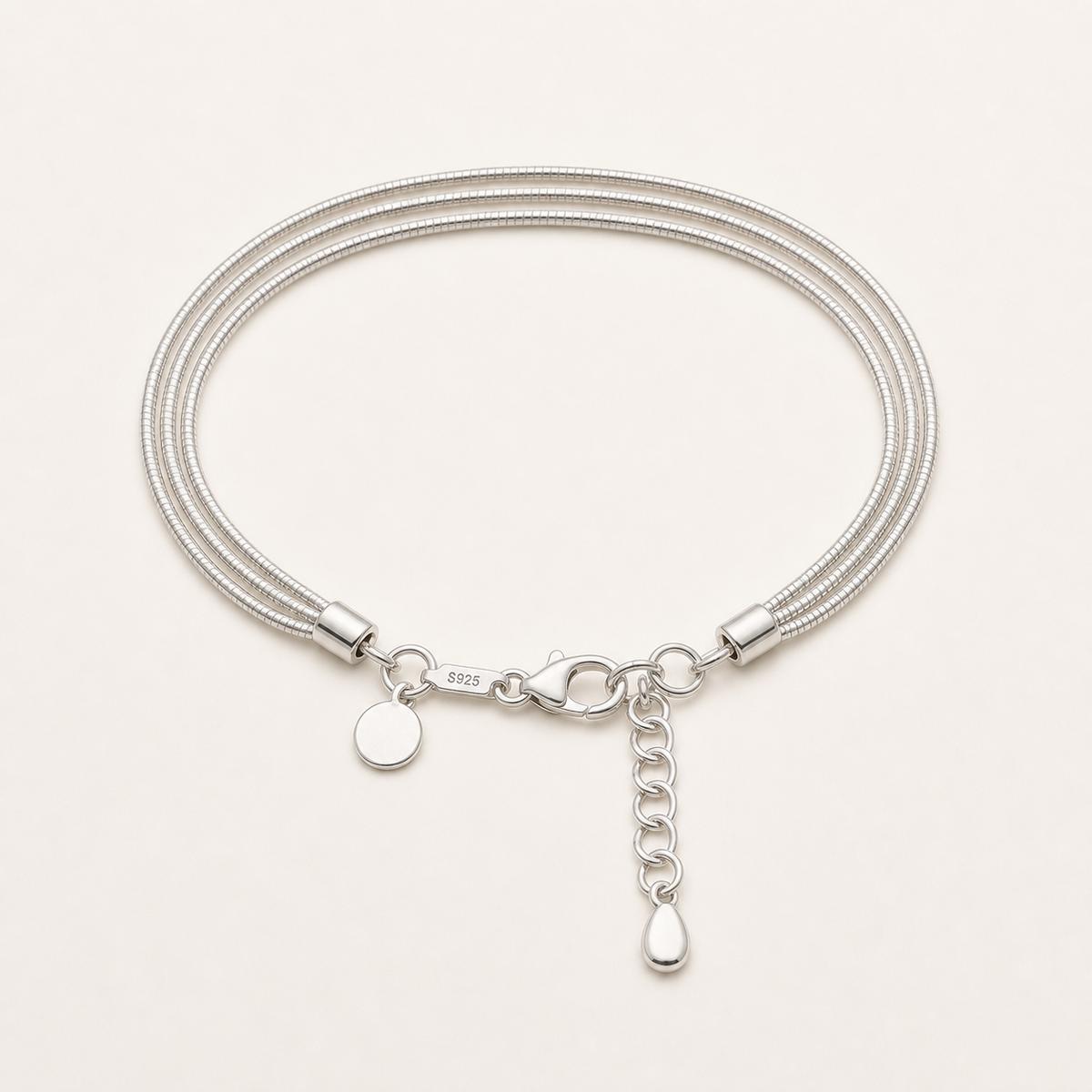 Silver Serena Coil Bracelet product image 11
