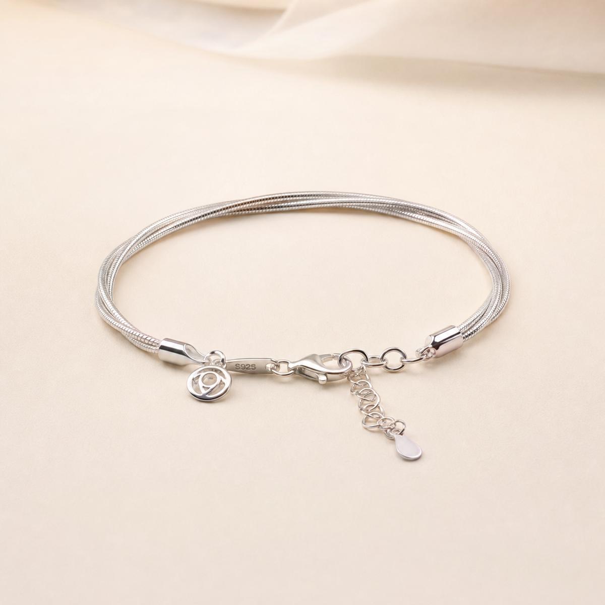 Silver Serena Coil Bracelet product image 1