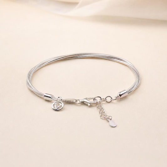 Silver Serena Coil Bracelet product image 1