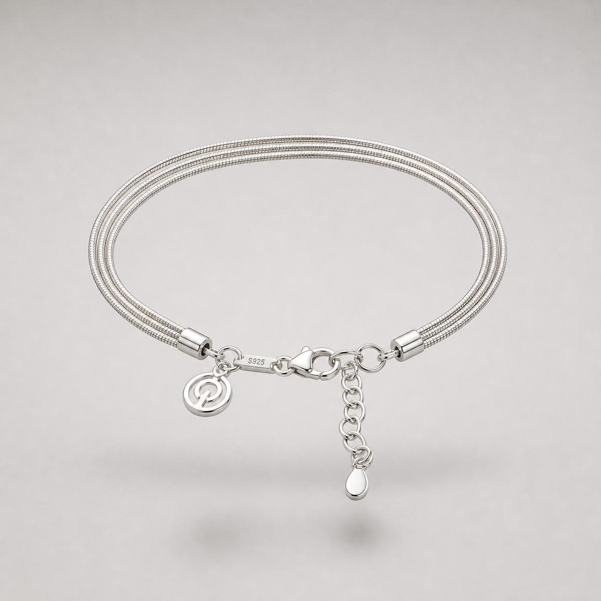 Silver Serena Coil Bracelet product image 3