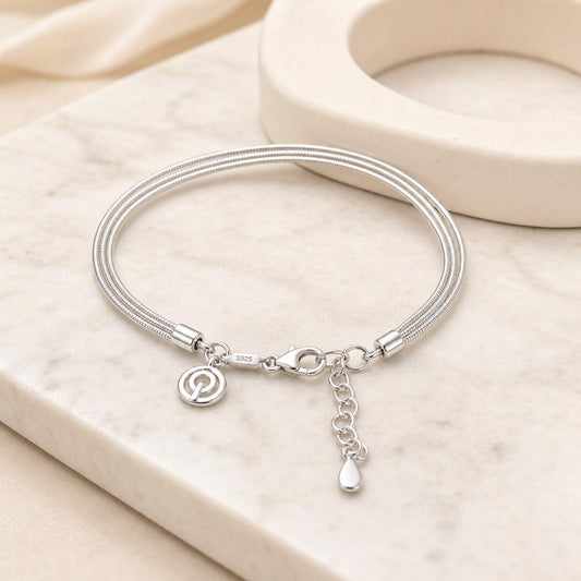 Silver Serena Coil Bracelet product image 2