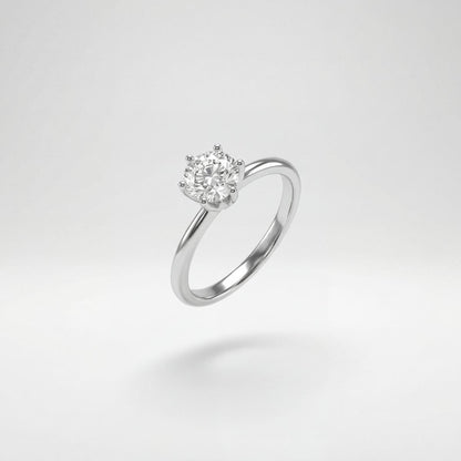 Silver Solitaire Shine Ring product image 1