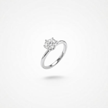 Silver Solitaire Shine Ring product image 2