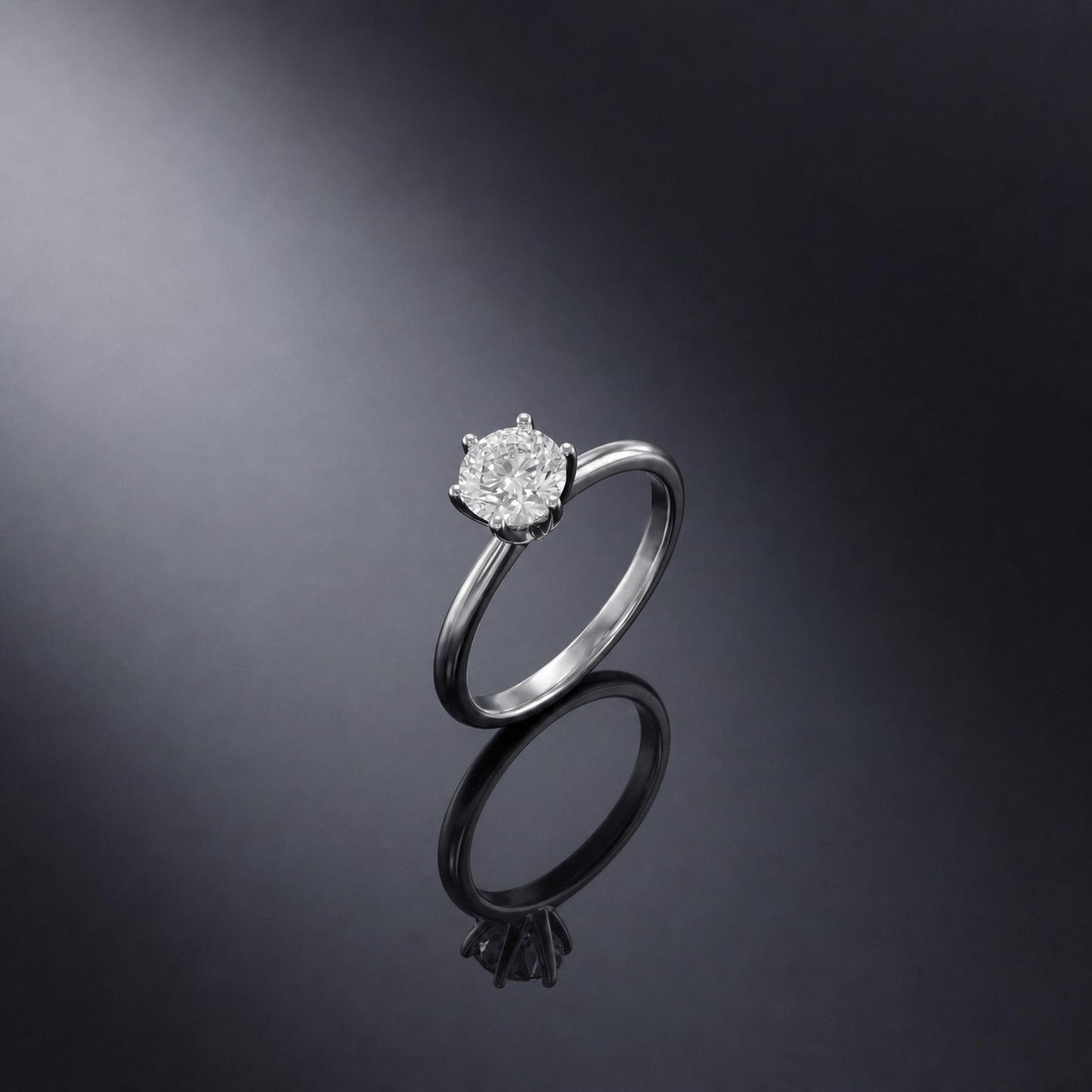 Silver Solitaire Shine Ring product image 4