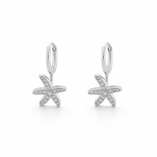 Silver Tara Star Bloom Earrings product image 1