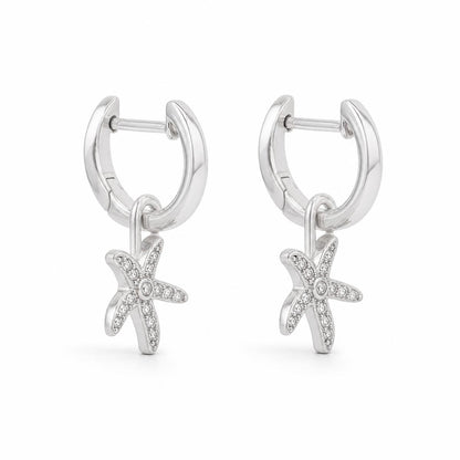 Silver Tara Star Bloom Earrings product image 3