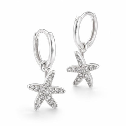 Silver Tara Star Bloom Earrings product image 2