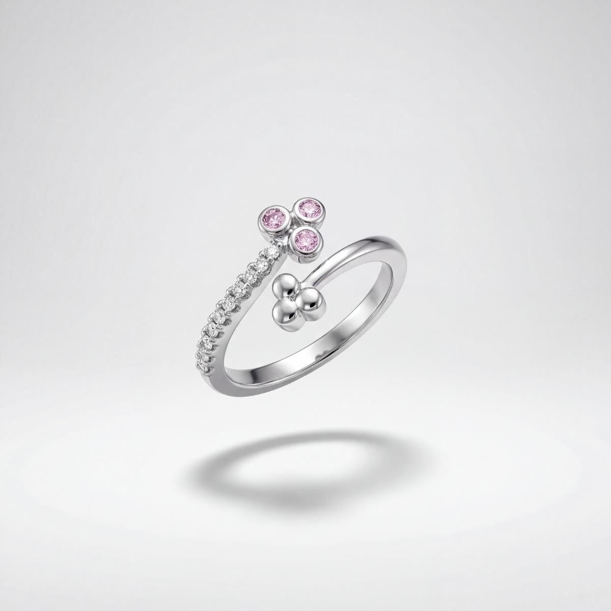 Silver Adjustable Trinity Ring product image 1