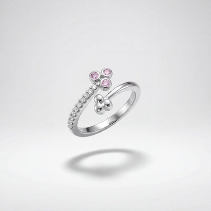 Silver Adjustable Trinity Ring product image 1