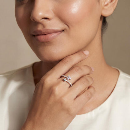 Silver Adjustable Trinity Ring product image 5