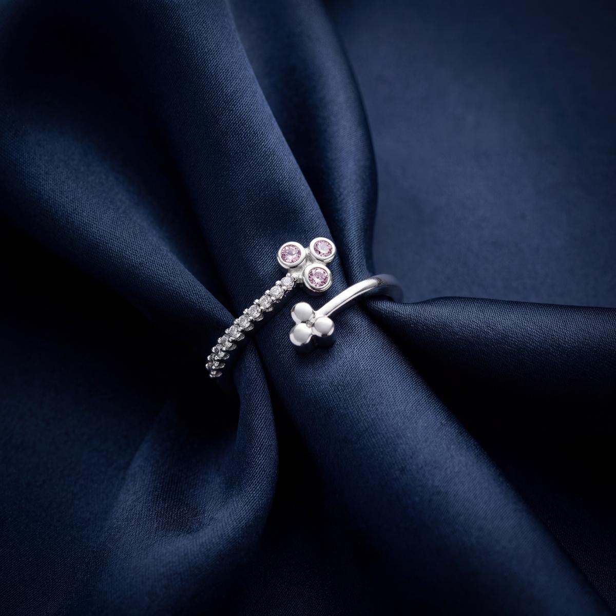 Silver Adjustable Trinity Ring product image 3