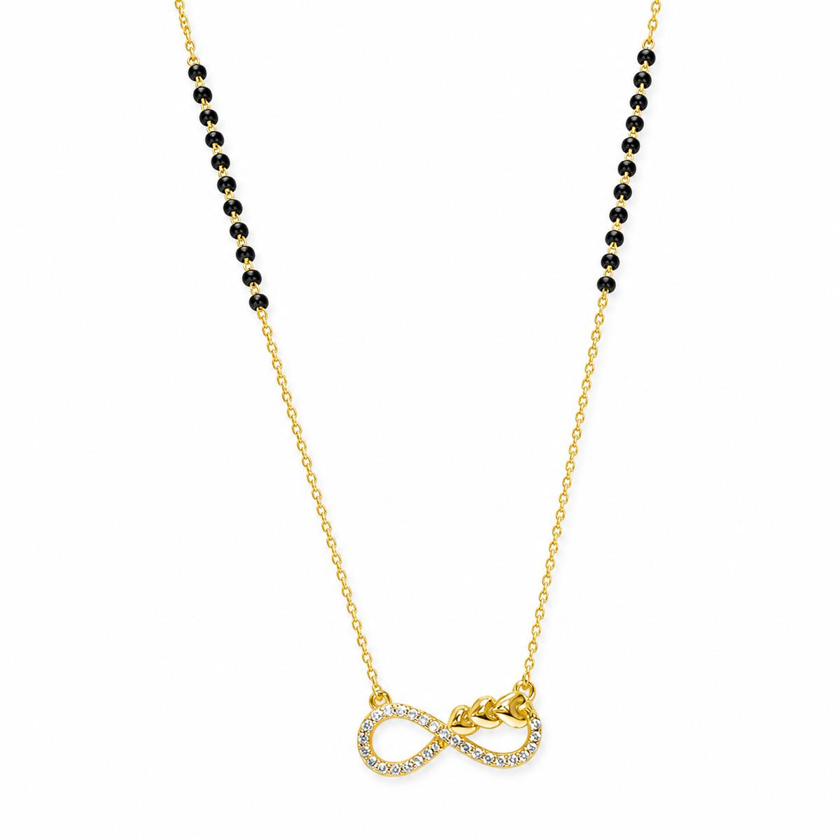 Yellow Gold Infinity Grace Mangalsutra product image 2
